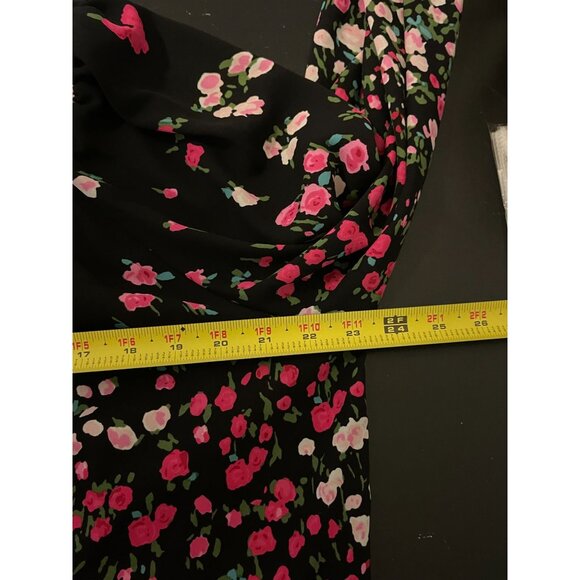 RSVP Talbots Smocked Top Colorful Floral Blouse Elasticized Neckline Women's XLp - Picture 11 of 12